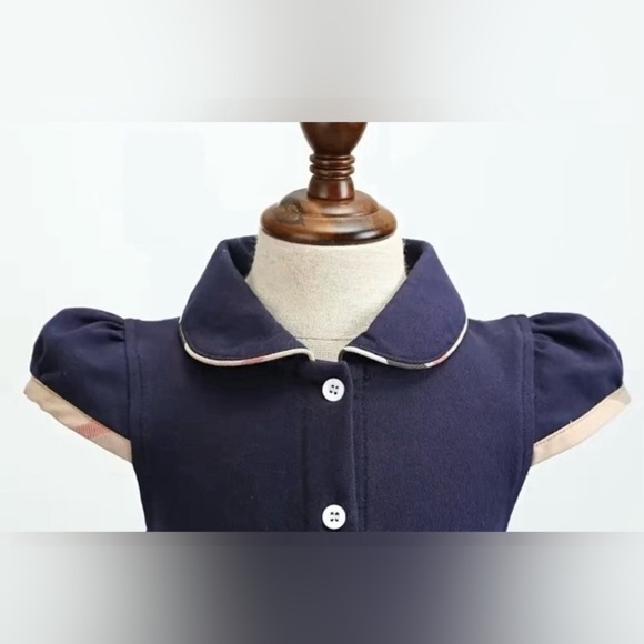 BNWT Plaid Nova Check Preppy Casual Dress For Girls - Picture 4 of 5